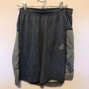 Grey Adidas Basketball shorts